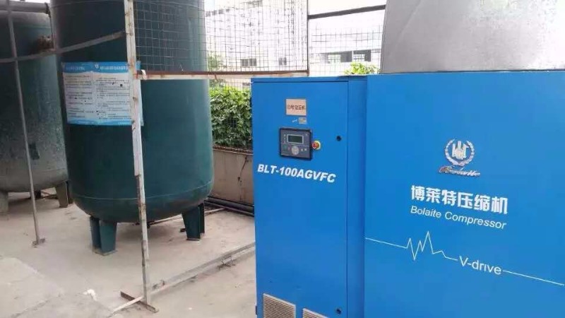 深圳宝安博莱特螺杆空压机的使用规范