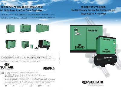美国寿力AS系列微油螺杆式空压机-1 美国寿力AS系列微油螺杆式空压机-1